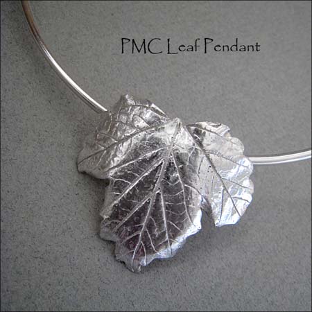 N - PMC Leaf Pendant