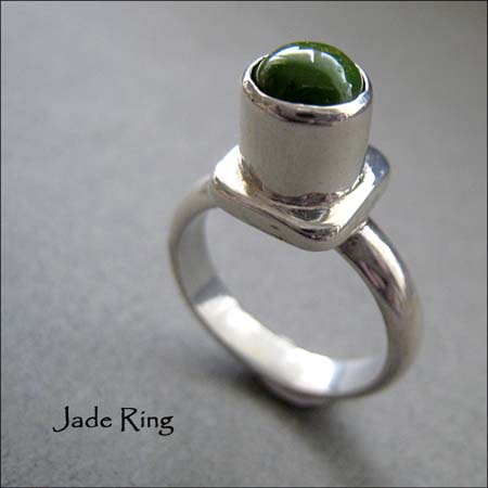 R - Jade Ring