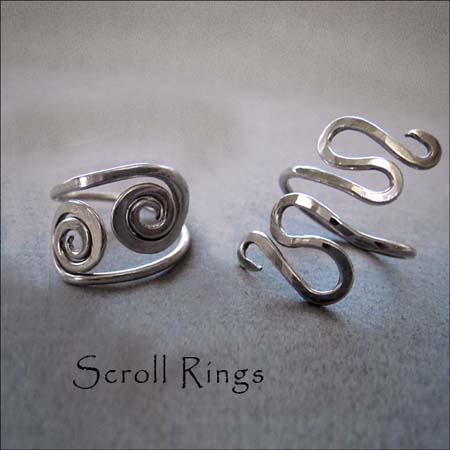 R - Scroll Rings